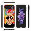 B-Bad B-Bunny Phone Case For Samsung Z Flip 6 7 5G Z Flip 5 Galaxy Z Flip 3 4 5G ZFlip Shockproof Hard Cover TPU PC Coque Capa S