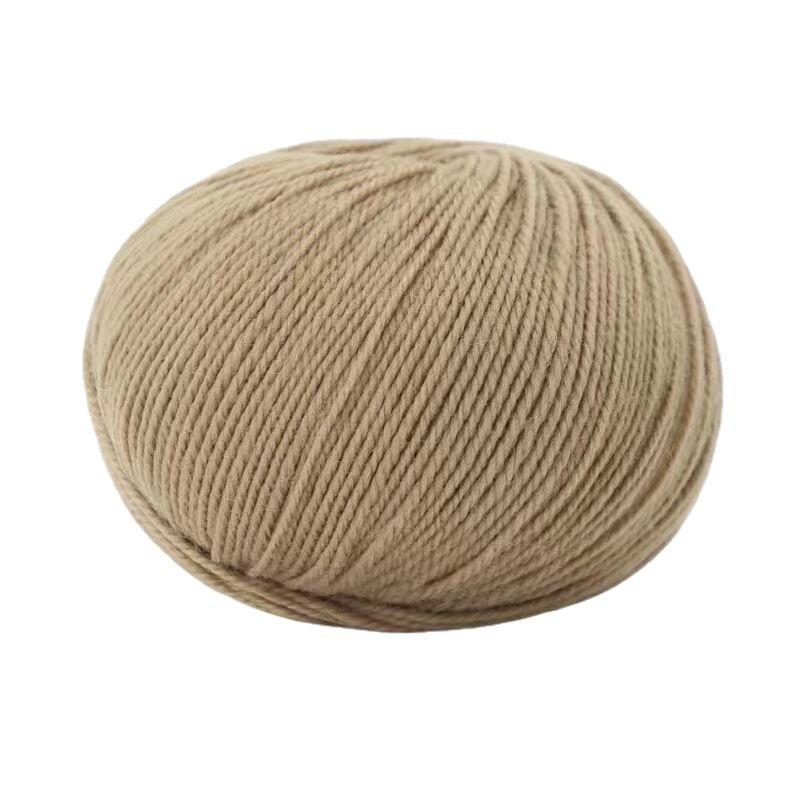 Worsted Imported Australian Yarn Thread, 4 Strands of 50g Medium and Rough Hand-woven Non-pilling Wool Blended DIY Knitting