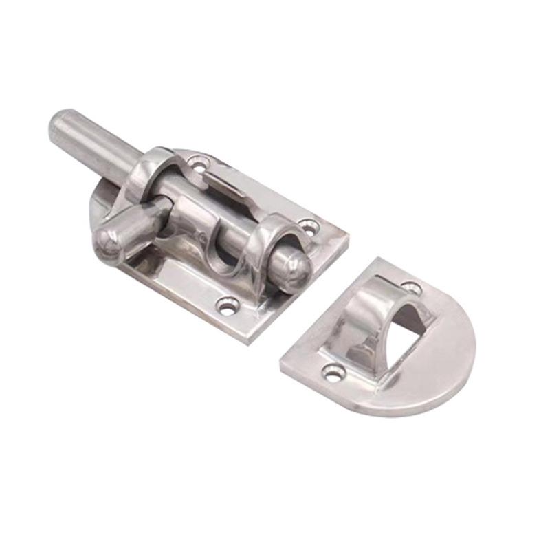 Universal Marine Door Fastener Bolt Latches Steel Construction Hatches Locking Easy Installation for Vessel Applications