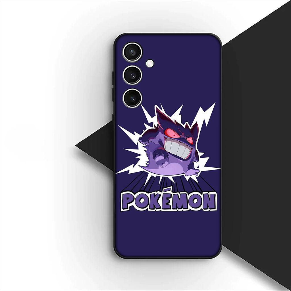 Phone Cover for Samsung Galaxy S25 S24 S23 FE Ultra Plus S7 Edge S25+ S23+ A56 5G Soft Case Charmander P-Pokemons P-Pikachus GO