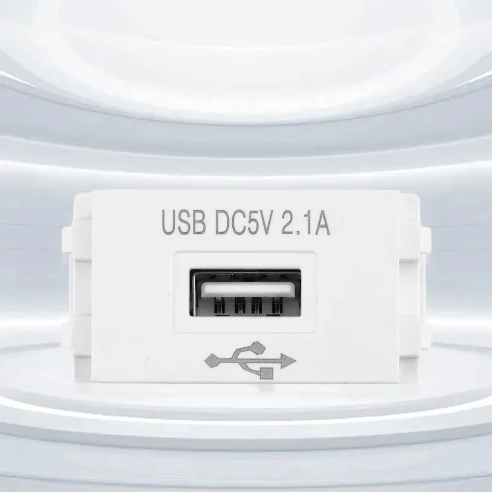 220V Input Voltage Power Adapter Module DC 5V 2.1A Output Charging Panel Socket  Phone Charging