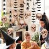 8pcs Cartoon Halloween Skull Bat Spider Pendant Funny Halloween Party Decorations Bar Decoration