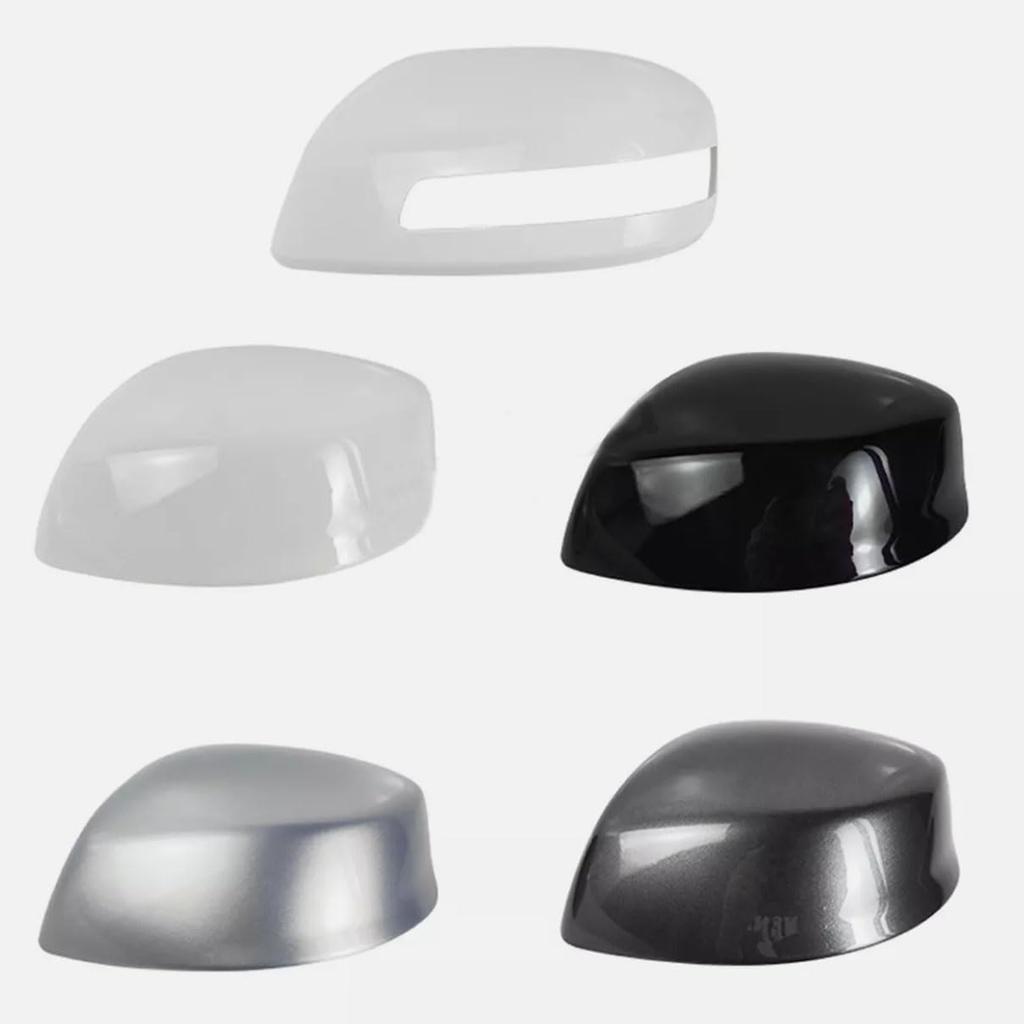 Silver Right Passenger Side Rearview Mirror Cap Cover for Honda Civic 2012 2013 2014 2015 (Black, Right)