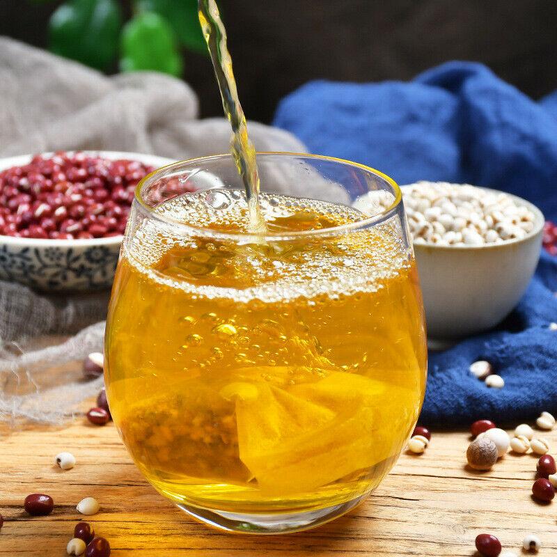 150 г чая из красной фасоли и семян коикса Chixiaodou Qianshi Yirencha Полезный травяной — фото 7