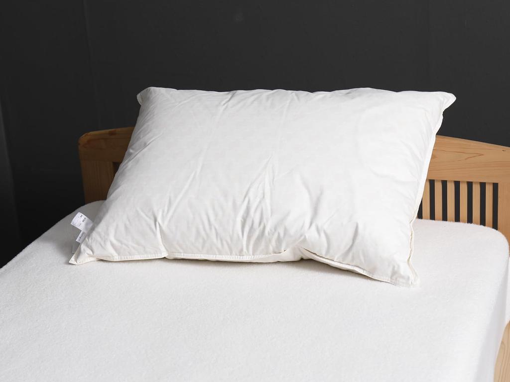 Romance Kosugi Feather Pillow (70 X 50 Cm), Fill Weight: 0.3 Kg, Beige, Made In Japan