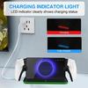 Charging Base for Console Game Console Charging Dock Charger Stand with Adjustable Light Fast Charging Holder