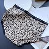 Women's Spring and Summer Ice Silk Screen Letter Wrapped Mid Waist Underwear
