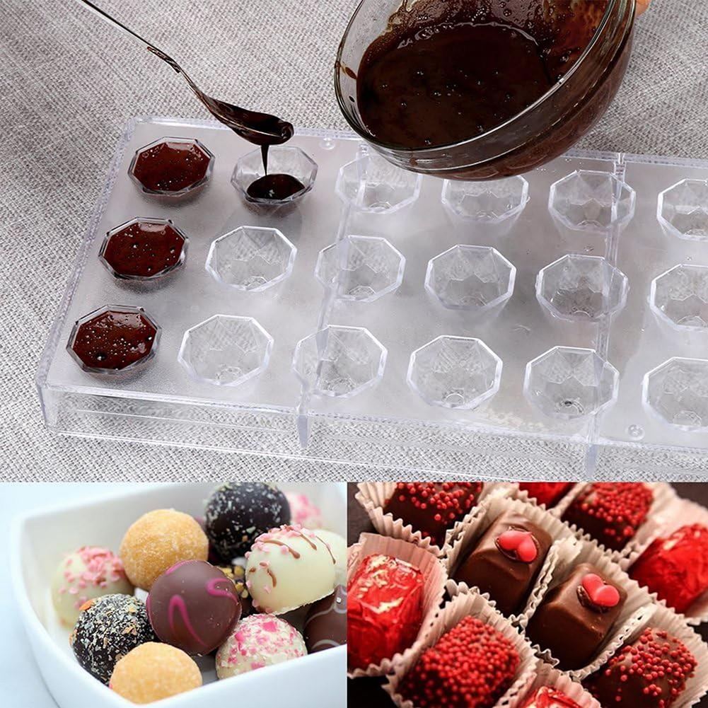 Polycarbonate Heart for Chocolate Making Candy Crafting For Baking and Confectionery Work with Consistent Shape Retention