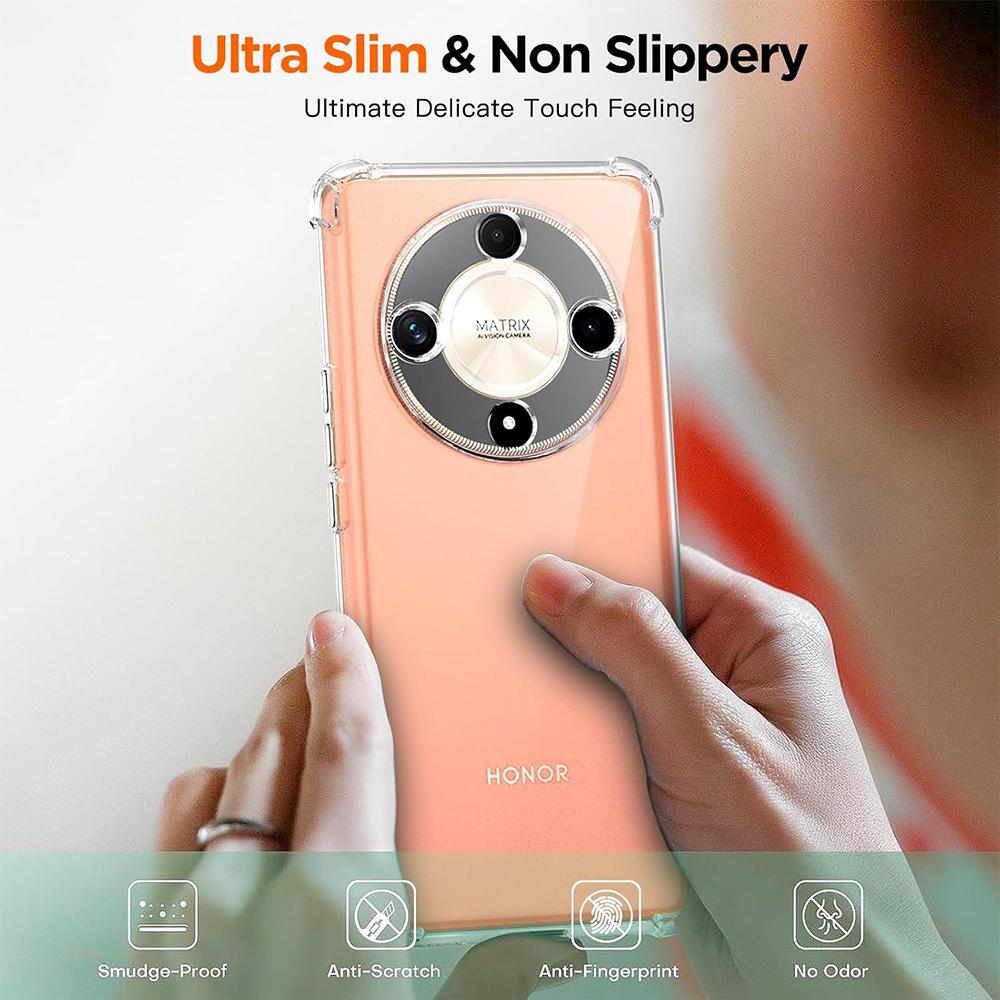 Shockproof Soft Case For Huawei Honor Magic 6 5 4 3 Magic6 Magic5 Magic4 Pro Lite Ultimate Ultra Thin Silicone Clear Back Cover