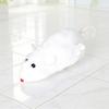 Wind-Up Mouse Cat Toy Plush Mouse with Rotating Tail Automatic Moving Mouse Interactive Cat Toy for Pounce Chasing Hunting Instinct Simulation