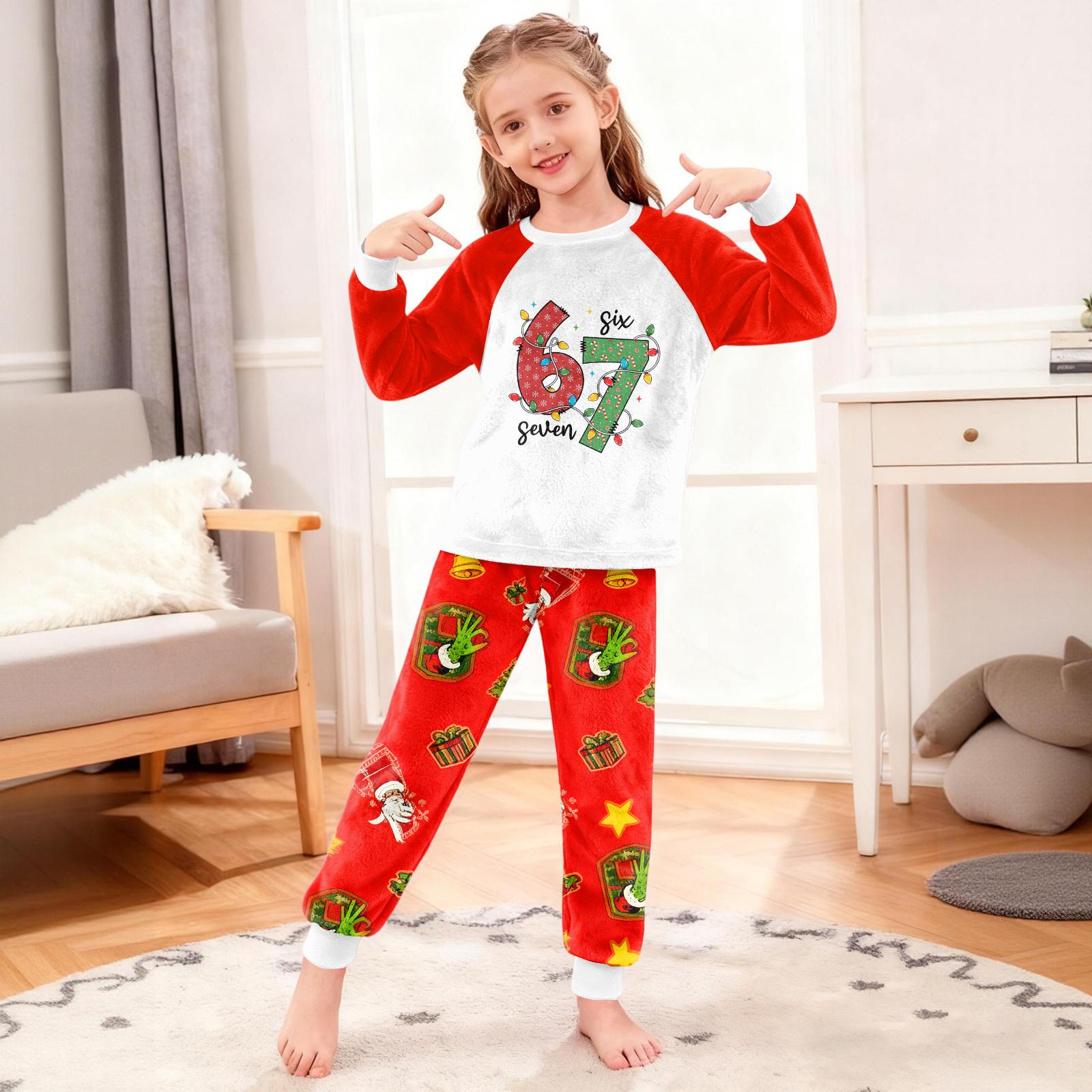 

Детский Тонкий Двухпредметный Комплект с Длинным Рукавом для Мальчиков и Девочек 120 винный