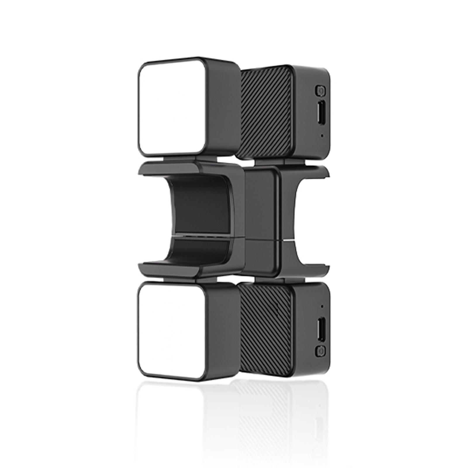 

PL16 Magnetic LED Light for Action Camera Vlog Video 3 Brightness Levels 6000K Portable Fill Lamp