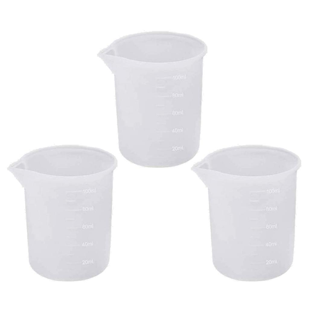 Silicone Measuring Cup with Precise Scale Resin Cup Non-Stick DIY Silicone Cup 1