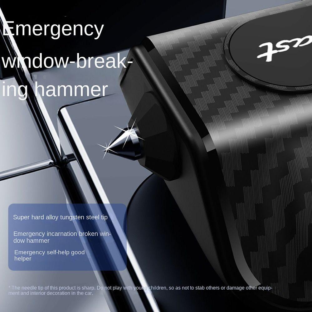 Roller Dial Phone Number Plate with Window Breaker Temporary Parking Card  For Car