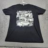 Las Vegas Shirt Mens Large Black Strip Skyline Graphic Tee Nevada Casino Unisex T-Shirt