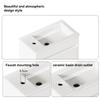 46cm Bathroom Cabinet In White. Ample Storage Cabinet - 1 Soft-Close Door