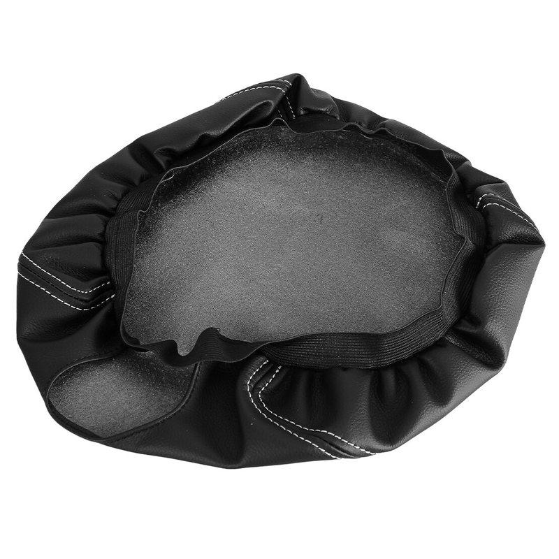 Center Console Lid Armrest Cover Fit For Toyota Prado 150 2009 2010 2011 2012-2023 Black With Grey Stitching Microfiber Leather