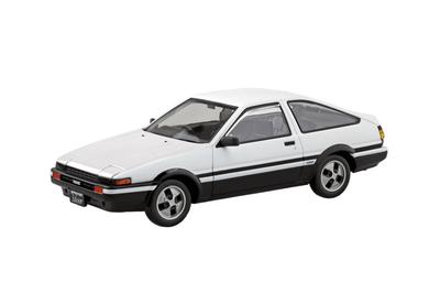 Aoshima Bunka Kyozai Scale Rakupla Snap Kit Toyota Sprinter Trueno Plastic Model Kit (AOSHIMA) 1/32 No. 11-WB Hi-Tech Two-Tone Pre-Colored