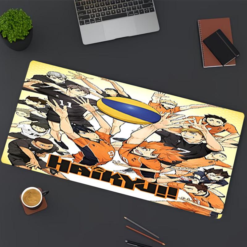 Podkładka pod mysz z nadrukiem Haikyu, do klawiatury, laptopa, PC, do biura, domu, dekoracja biurka, idealny prezent urodzinowy dla graczy