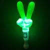 Light-Up Heart & Pentagram Glow Stick with Sound Shaker for Creative Activities