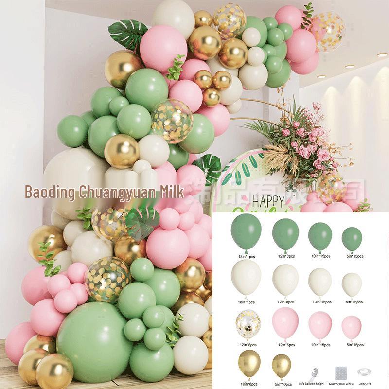 Sada balónků v jednotné barvě pro svatby, Valentýna a tématické večírky