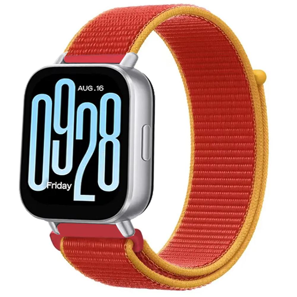 22mm 20mm Nylon Loop Strap for Redmi Watch 5 Acitve/Lite Huawei Watch 5 4 GT6-5 46mm Flag Style Wristband Amazfit Active 3-2-Max