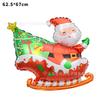 Christmas Balloons Special-Shaped Aluminum Film Balloons Santa Claus Merry Christmas Arrangements Christmas Eve Decorations