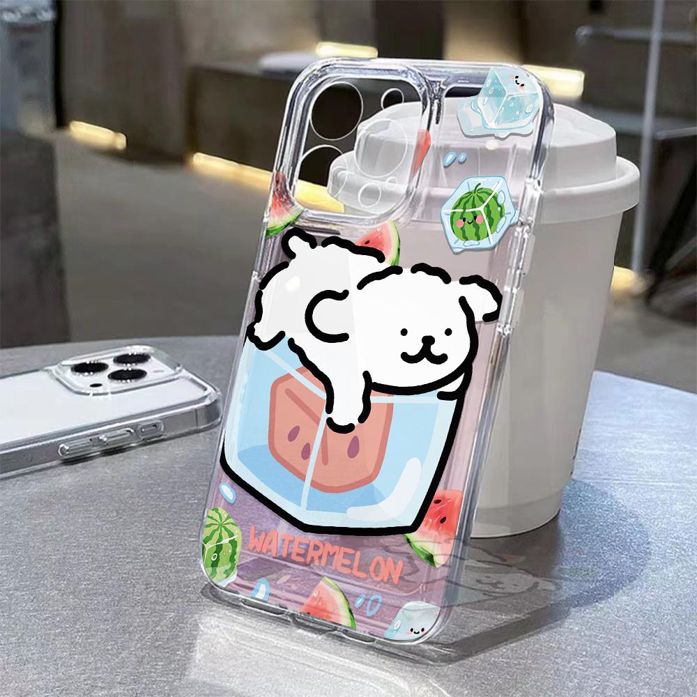 

Line Puppy Maltese Summer Phone Case For Samsung Galaxy S25 S24 S23 S22 S21 S20 FE Note20 Note10 Edge Plus Ultra Lite 5G Cover Samsung Note10