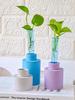 DIY Round Vase Dried Flower Container Concrete Silicone Molds Candle Holder Casting Aromatherapy Bottle Crafts Mould Home Decor