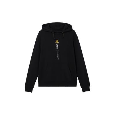Buchstabendruck Kapuzenpullover Damen Tops Schwarz VN0A4RBKBLK