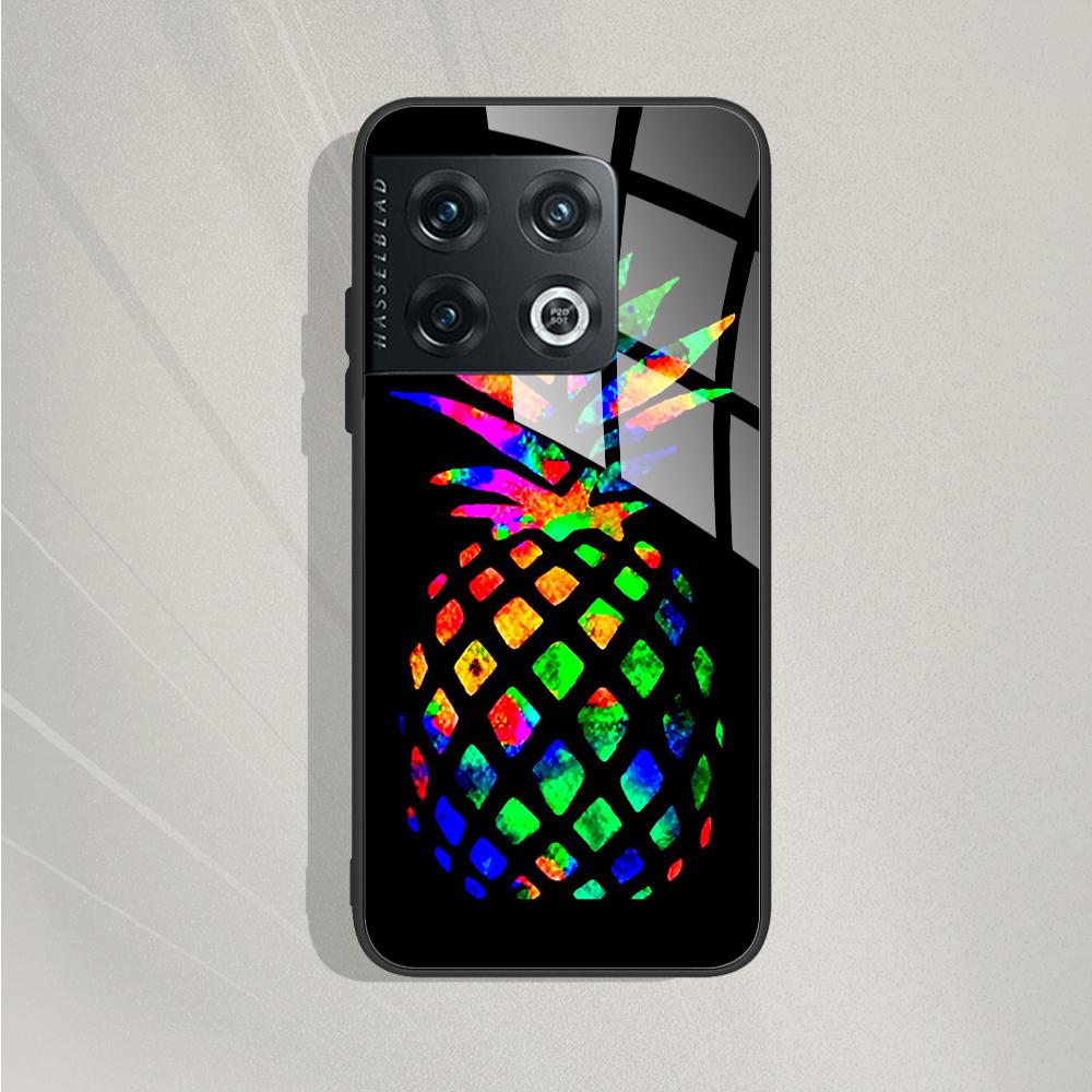 Phone Case For OnePlus 10 Pro Cases Tempered Glass Case Cute Fundas Coque For OnePlus 10T 10 Pro Back Cover Case One Plus 10 T