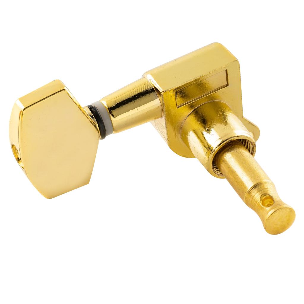 Musiclily Basic Guitar Tuners for Gold with Big Buttons L3+R3 LP/SG Electric/Acoustic Guitars,