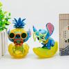 6Pcs Latest Stitch Toy Adorable Warm Season Series Collectible Doll Model Car Decoration Birth Date Present great for daily use
