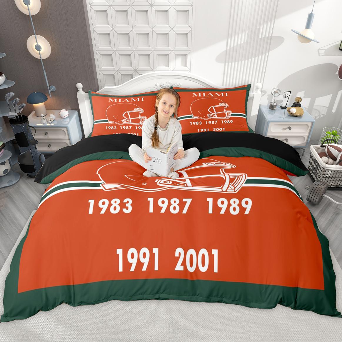 

Comforter Homewish Rugby Helmet Us States Bed Set Sports Theme Comforter Set For Boys Comforter (quilt)-EU Single(135*200cm)3pcs