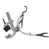 28086 Dual Purpose Ice Raft  Bridge Fishing Folding Bracket Stainless Steel Stand TackleL