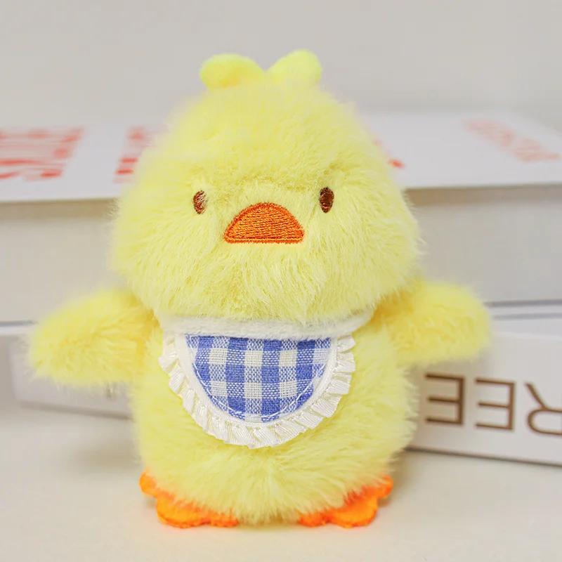 Super Cute Rabbit Bear Chicken Elephant Cat Mouse Plush Pendant Soft Animal Stuffed Toys Doll Lovely Key Chain Bag Decor Gift