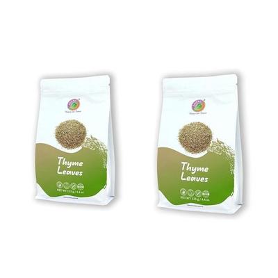 Saipro's EATERY HARVEST Thyme Leaves 250 Gm (125 G*2 Packs) Dry Thyme Leaves, Thyme Herb Seasoning, Dry Thyme Leaves Caffeine-free Herbal Tea Leaves