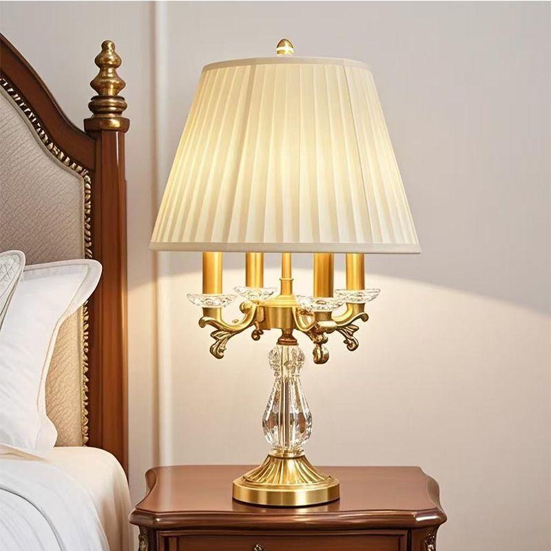 High Quality Luxury Fashion Black Crystal Table/Floor Lamp Bedroom Bedside Lamps Brief Modern Decoration Table Lamp