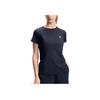 Fila Minimalist Training Small Logo Short Sleeve Raglan T-Shirt Women Tops Dark-Blue A11W431110FNV