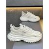 Summer new breathable mesh shoes casual platform dad shoes mbz