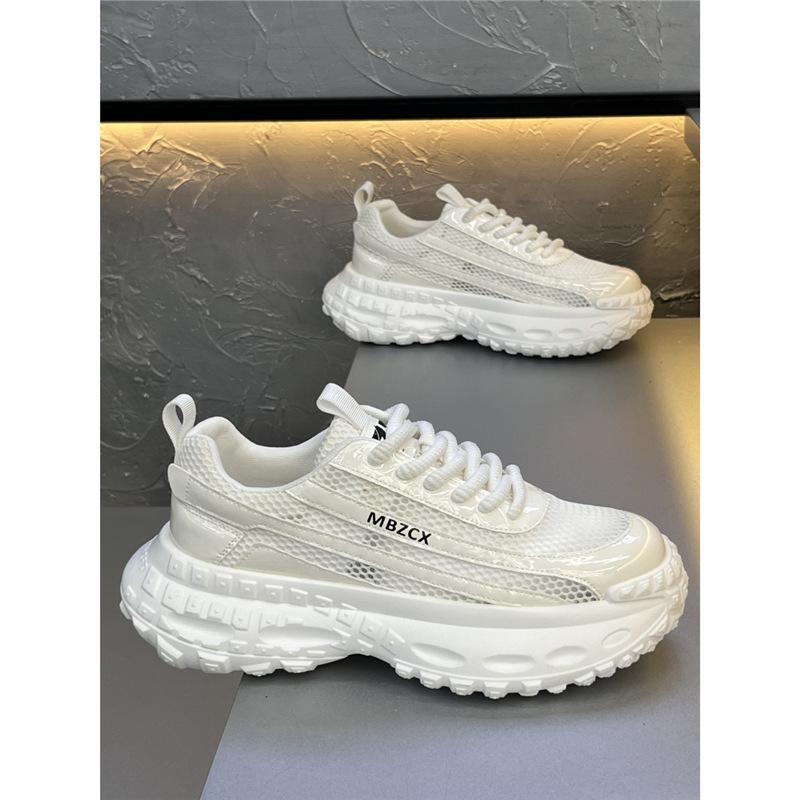 Summer new breathable mesh shoes casual platform dad shoes mbz