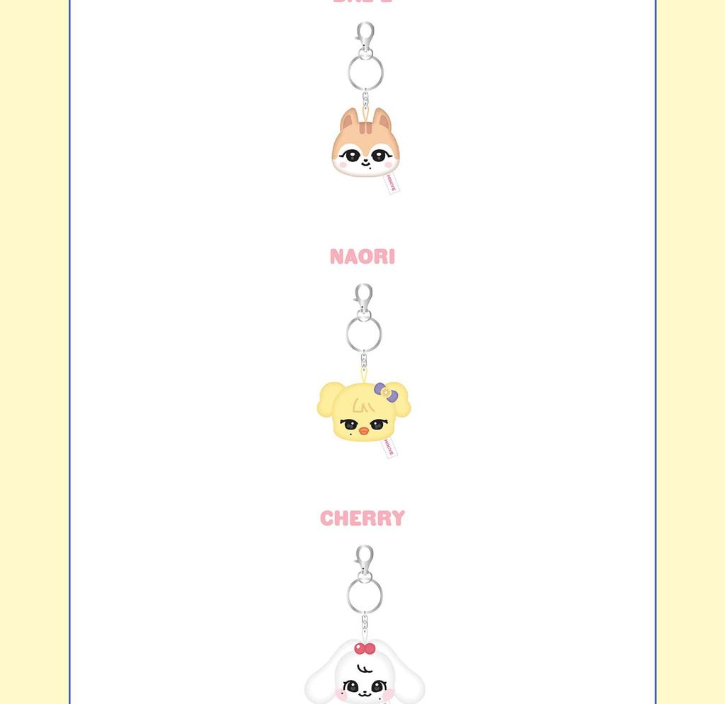 (MINI PRZYWIESZKA DO KLUCZY DO TWARZY) IVE X MINIVE [WITAMY W SZKOLE MINIVE] Pop-Up MD