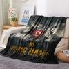 Custom Name SG Dynamo Dresden Flannel Blanket, High Quality Comfortable for All Seasons, Home Decor, Warmth and Comfort