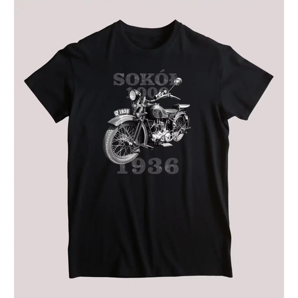 

Cheavyweight streetwear Poland 1000 Classic Motorcycle T-Shirt 100% Cotton O-Neck Summer Short Sleeve Casual Mens Size S-5XL XXXXXL чёрный