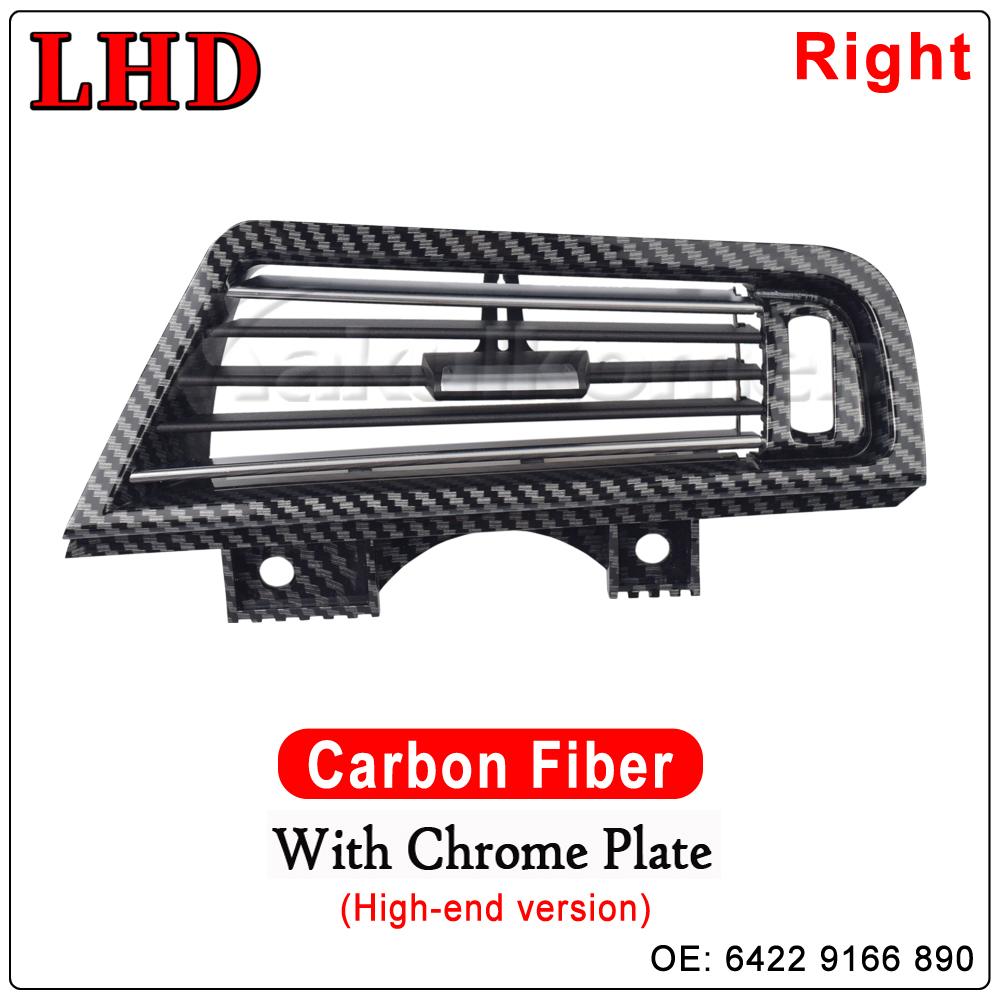 Car Replacement Center/Left/Right Air Outlet Vent Panel Grille Cover Accessories Parts for BMW 5 Series F10 F18 2010-2016