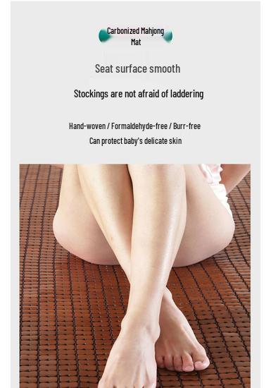 Summer Bamboo Cool Mat - Foldable, Free Shipping, Sizes: Dorm 0.8m, Student 1.2m, Twin 1.5m, Full 1.8m