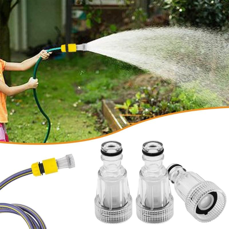 High Pressure Washer Inlet Connector Kit Including Filter Replacement Part for Hassle Release Setups and Longevity