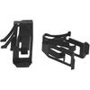 Sun Visor Clip Retainer Bracket Interior Right and Left Roof Sun Shield Fixed Iron Buckle Hasp Kit for Toyota Crown Reiz Prado RAV4 Camry (2PCS)