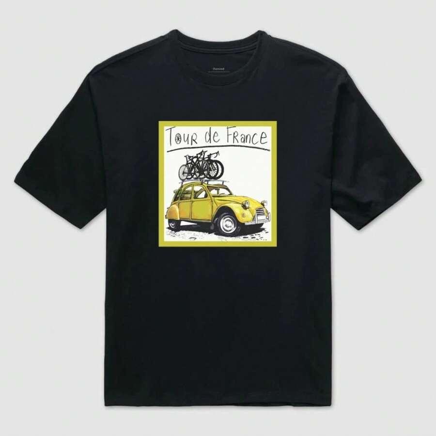

Fashion ROAD TRIP T SHIRT Riding Bicycle Cycling T-Shirt Outdoor Car Print Tshirt Creative Road Bike White Hipster Man Tshirt... 5XL різнокольоровий