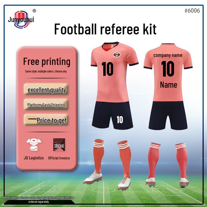 Unisex Adult & Kids Soccer Jersey Set M